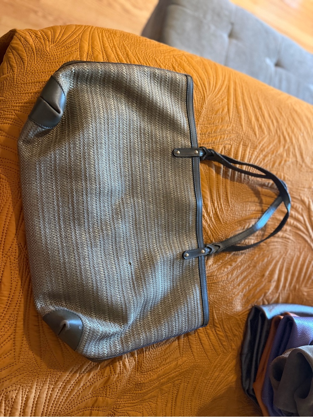 Gucci Raffia Craft Tote